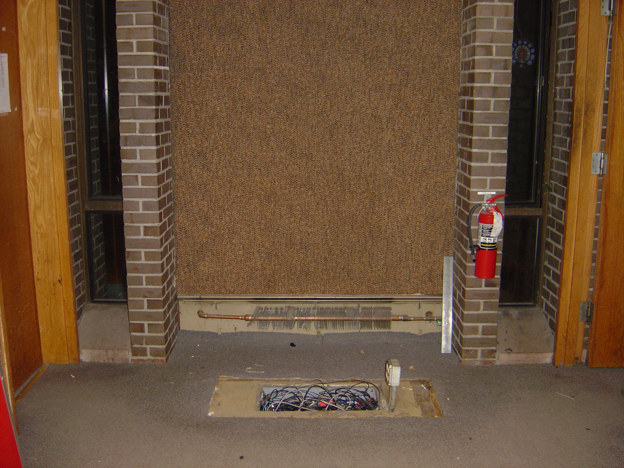 Geoffe Papa, Katie Hughs, Paul Simpson (back)